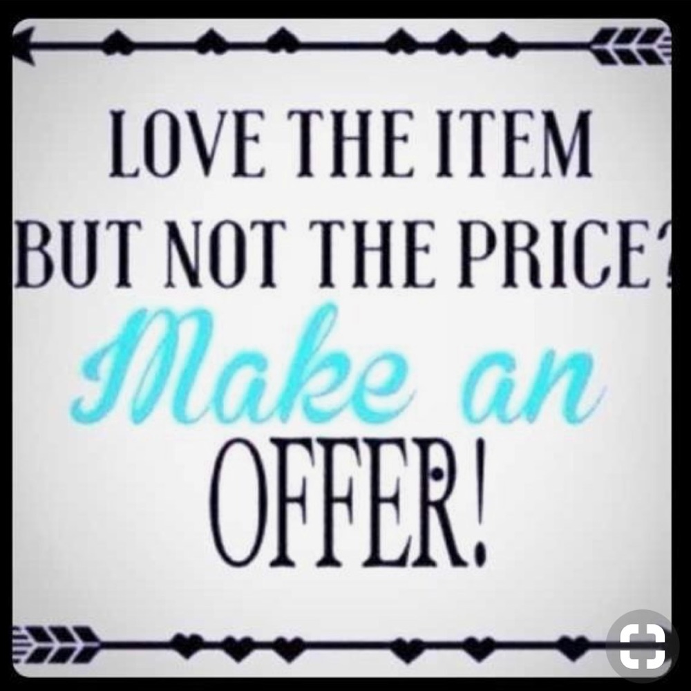 Open to offers! Never hurts to ask!